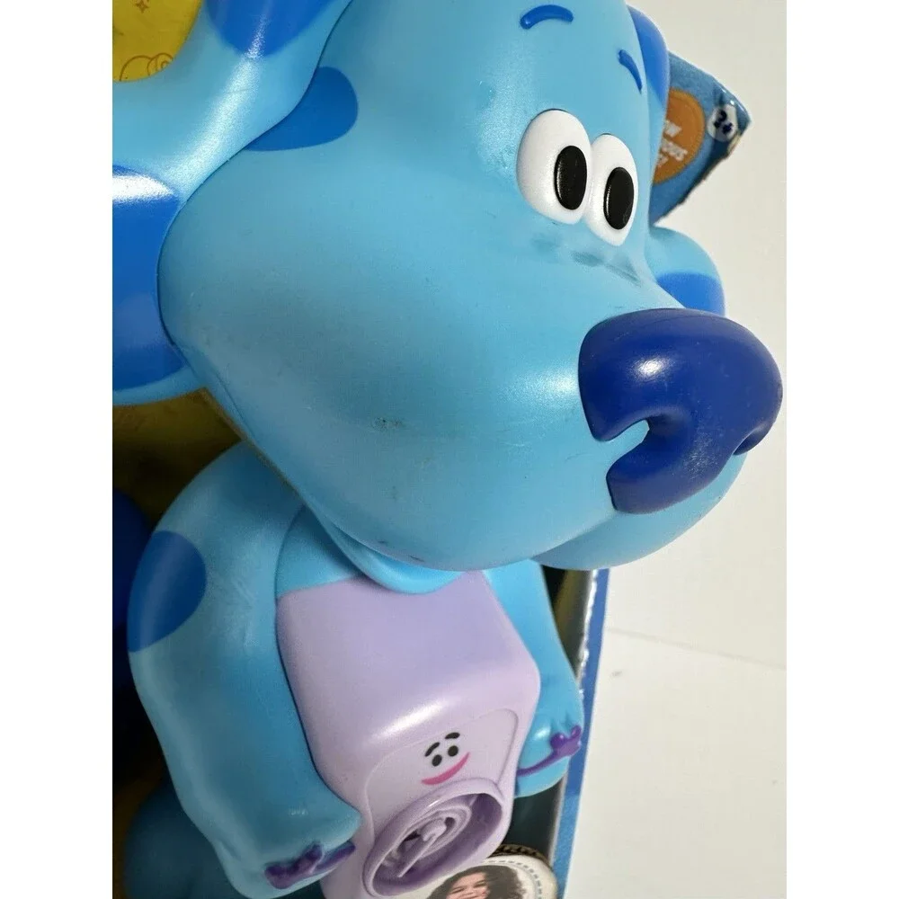 Blues Clues Action Bubble Blower Complete w/ Bubbles Nickelodeon Toy NIB
